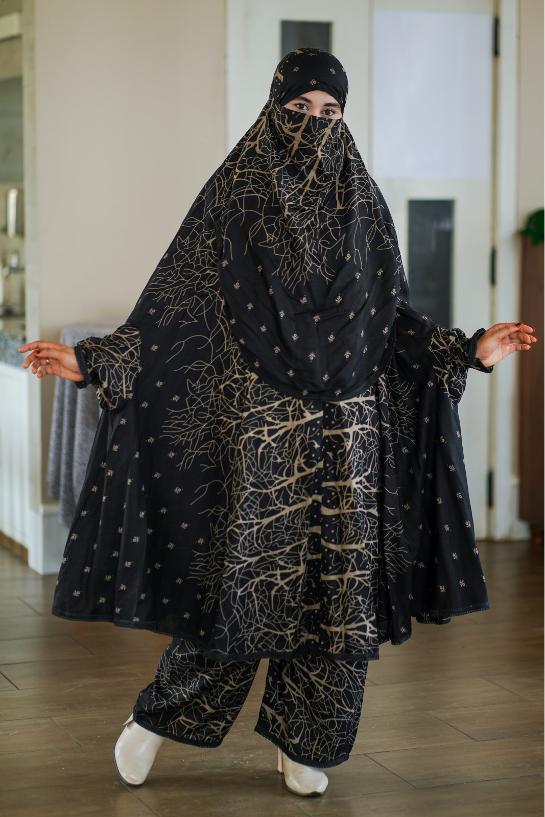 1776350634-khimar-and-plazu-set.jpg Khimar And Plazu Set | Code 144 - Image 1